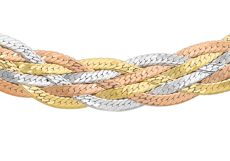 Three Colour Gold Diamond Heart Pendant - Necklaces from Cavendish  Jewellers Ltd UK